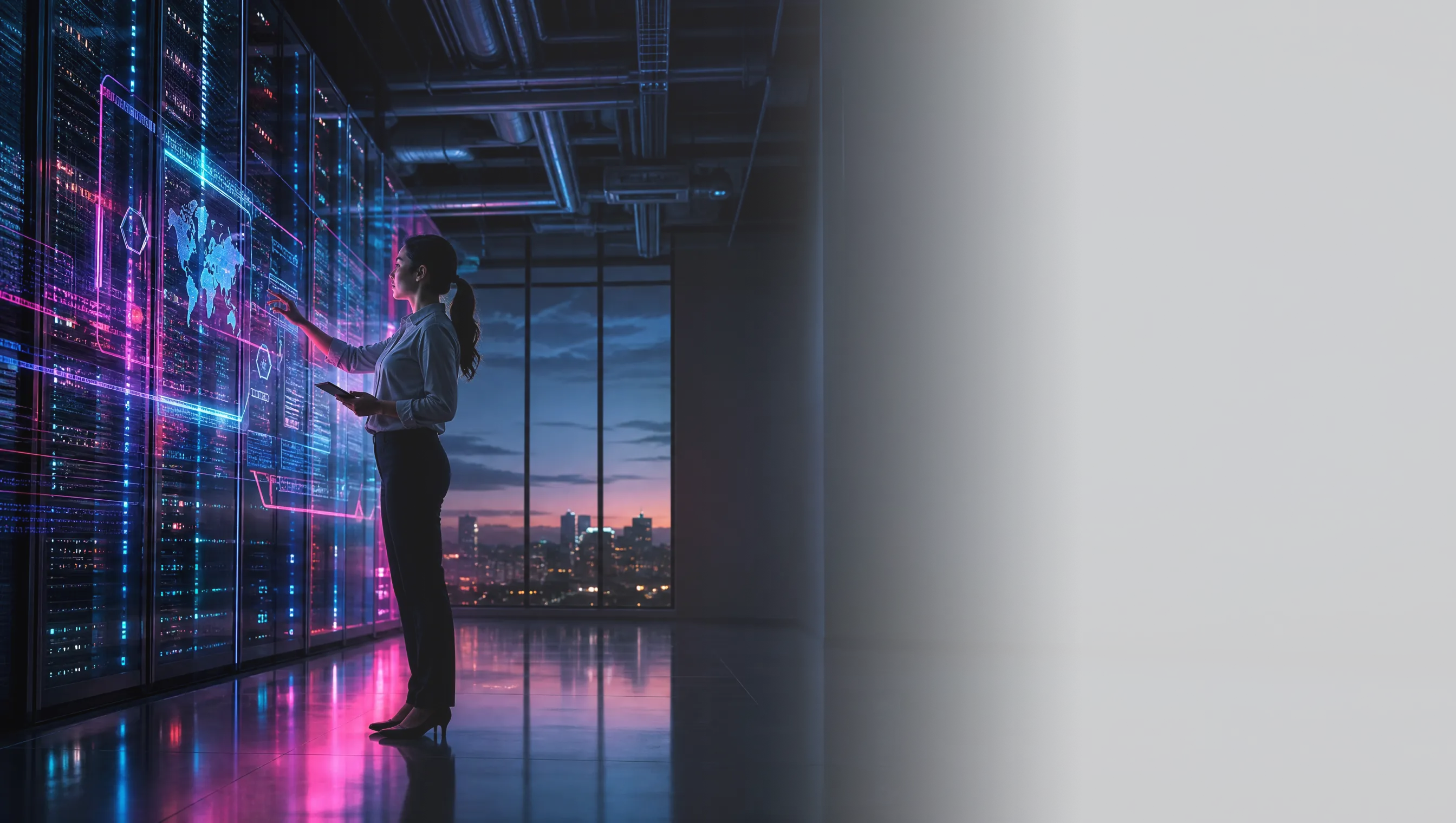 A technology environment representing information and cyber security